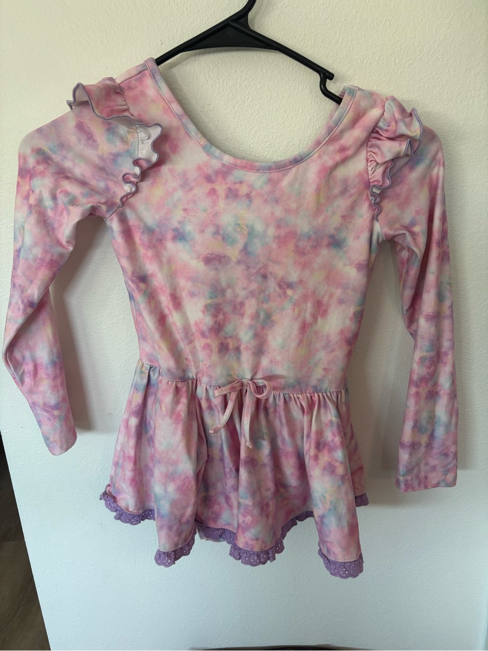 cheeky plum Pink and Blue Pastel Tie-Dye tutu